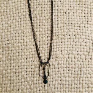 Long Gemmed Necklace